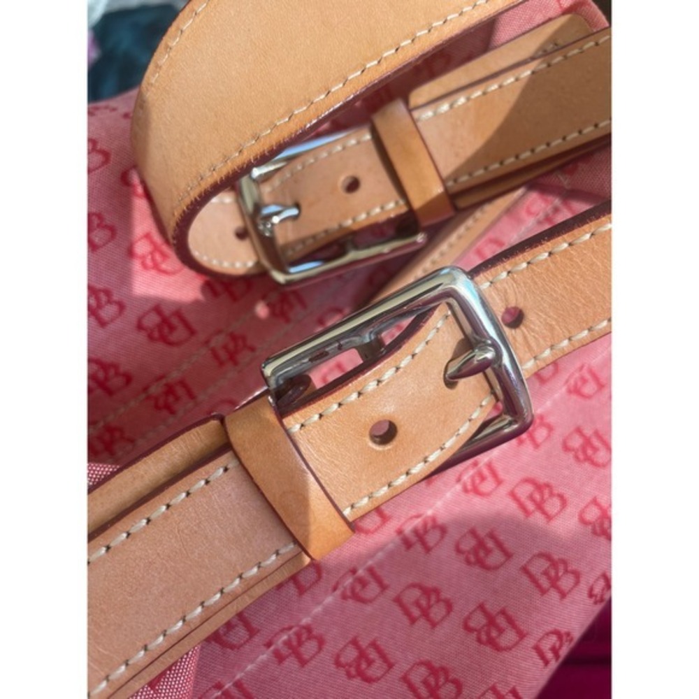 Vintage Dooney & Bourke Signature Monogram Shoulder Bag - Picture 12 of 12